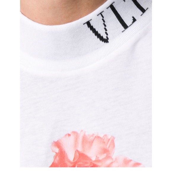 Valentino floral print T-shirt white / multicolor - Picture 13 of 13